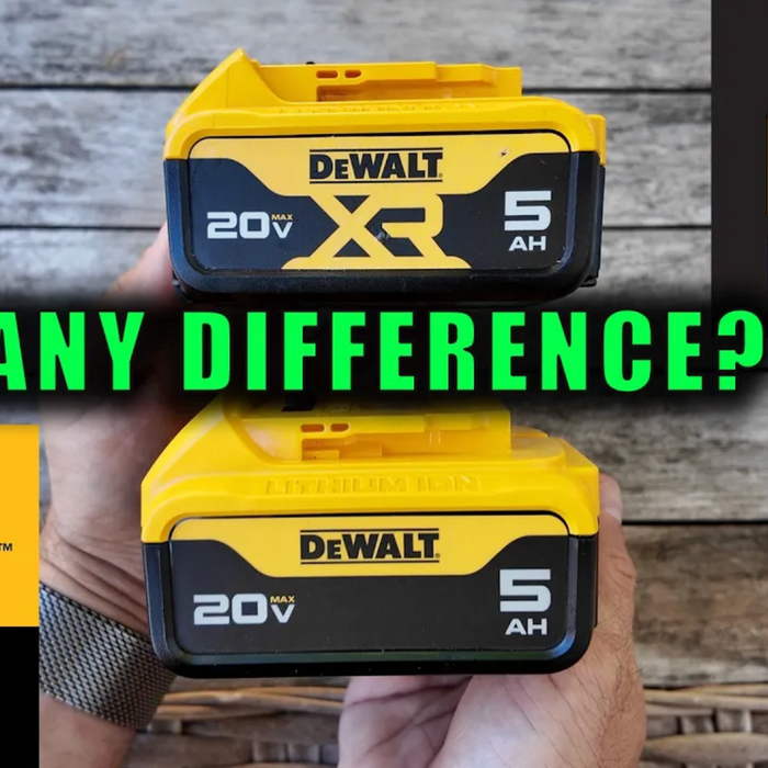DeWALT MAX vs XR Batteries: I Opened Them Up — Here’s the Real Difference