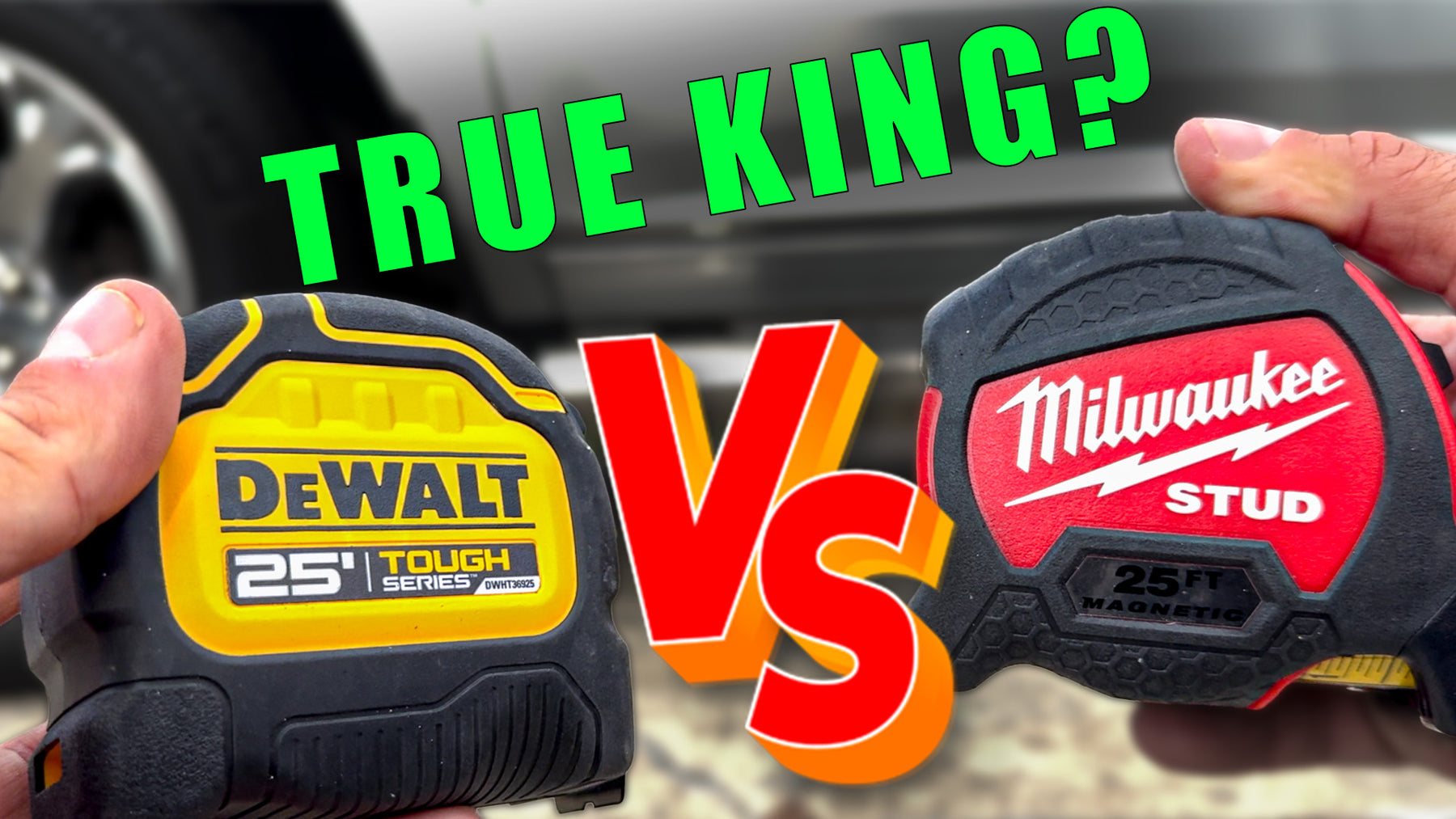 Battle of the Tape Measures: Is DeWALT Tougher or Does Milwaukee STUD Reign Supreme?