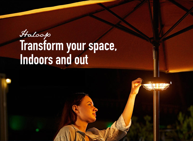 Olight Haloop Black Camping Metal Light (HALOOPBK)
