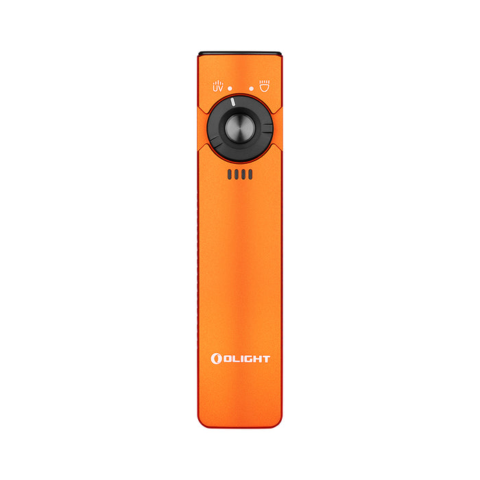 Olight Arkfeld CW and UV Dual Light Flashlight Orange (ARKFELDUVOGCW)