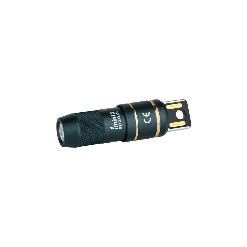 Olight imini 2 50 Lumens Rechargeable Magnetic Mini Flashlight Dream Blue