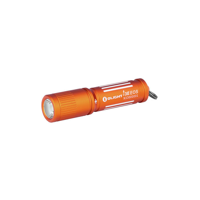 Olight I3E EOS Vibrant Orange Keychain Flashlight (I3EVBOG)