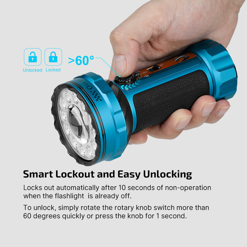 Olight Marauder Mini 2 Roadster Compact Powerful Flashlight (MARAUDERMINI2roadster)