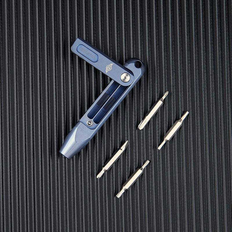 Olight Otacle D1 Titanium EDC Multi-Bit Driverb Blue