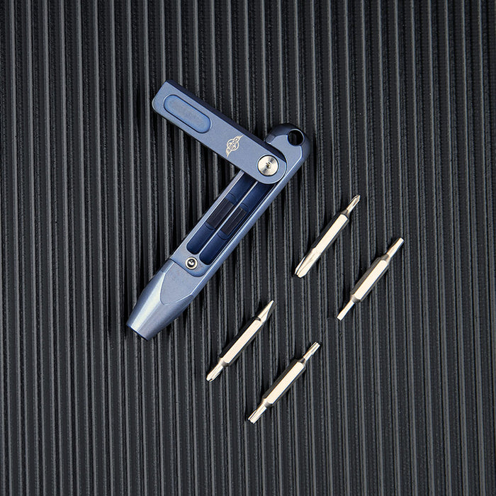 Olight Otacle D1 Titanium EDC Multi-Bit Driverb Blue