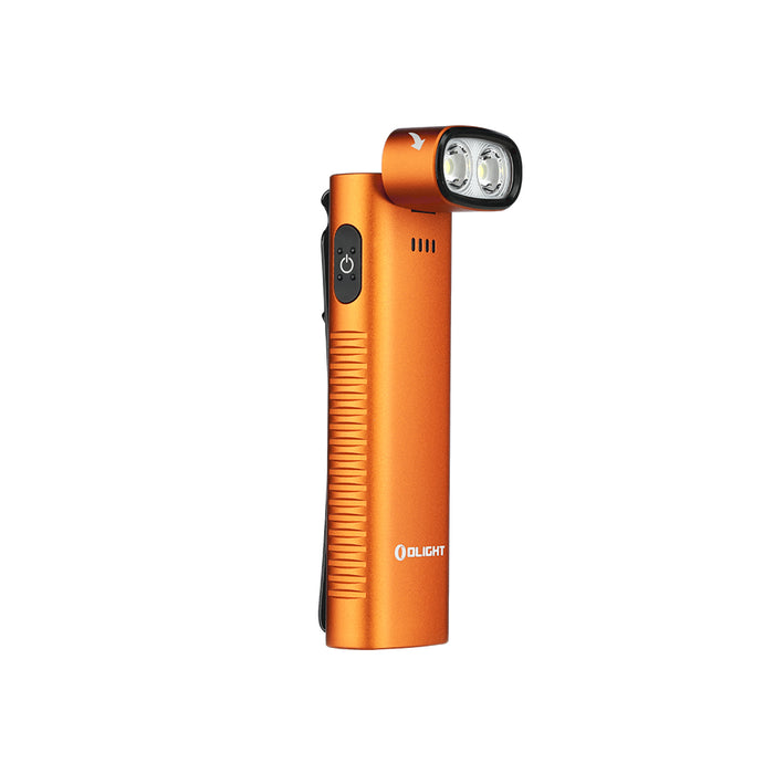 Olight Arkflex Orange Adjustable Right Angle Flashlight (ARKFLEXOG)