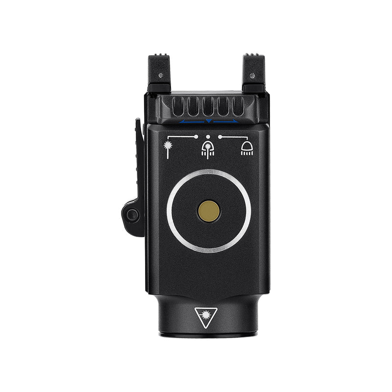 Olight Baldr S Rail Black with Green laser Mounted Light 800 Lumens (BALDRSBK)