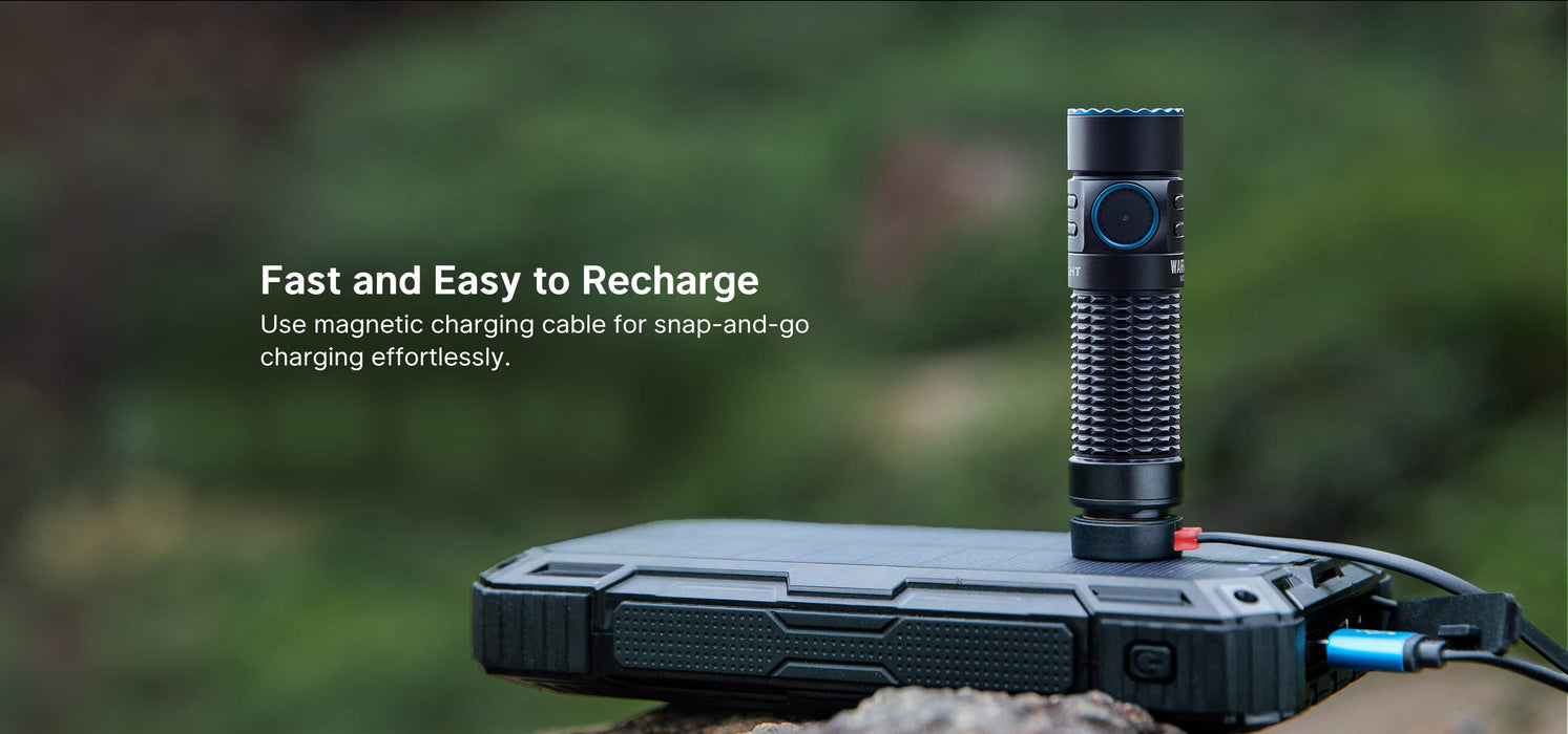 Olight Warrior Nano Red Tactical EDC Flashlight (WARRIORNANORD)