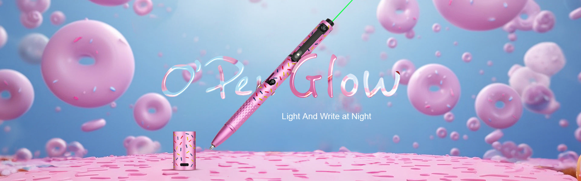 Olight O'Pen Glow Donut Penlight (OPENGLOWDN)