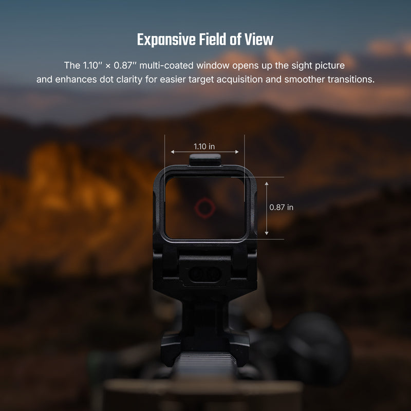 Olight Osight R Red Dot Sight with ORH-193 High Picatinny Mount (OSIGHTRRD)