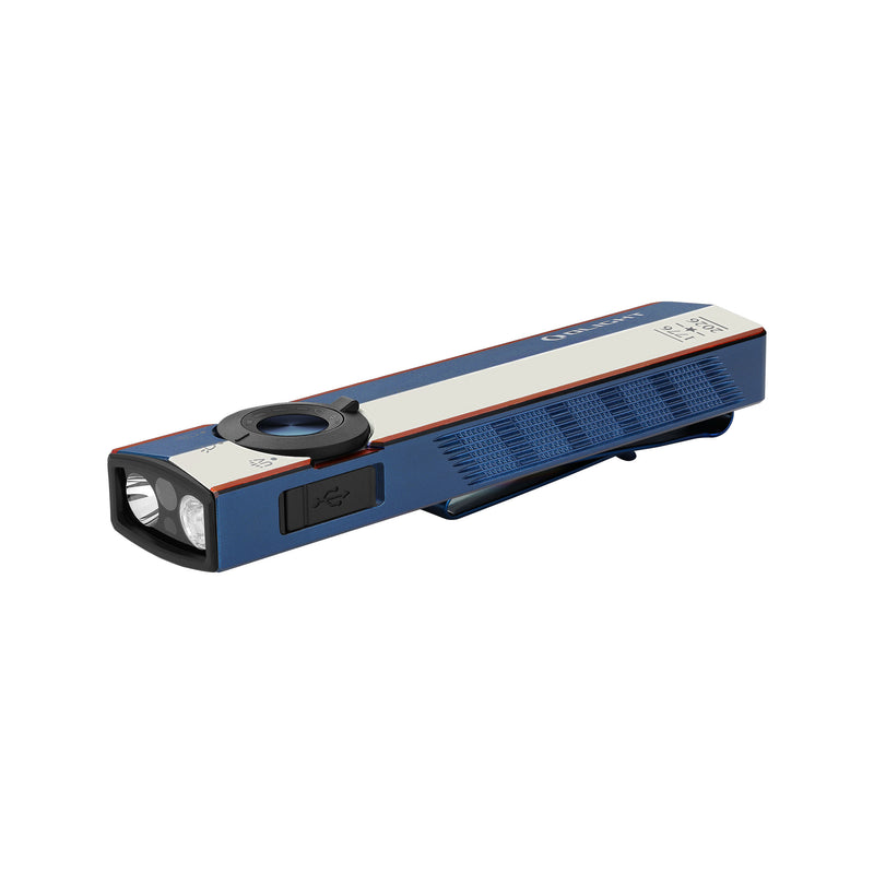 Olight ArkPro Liberty Lines CW Flat EDC Flashlight (ARKPRO3RCWLL)