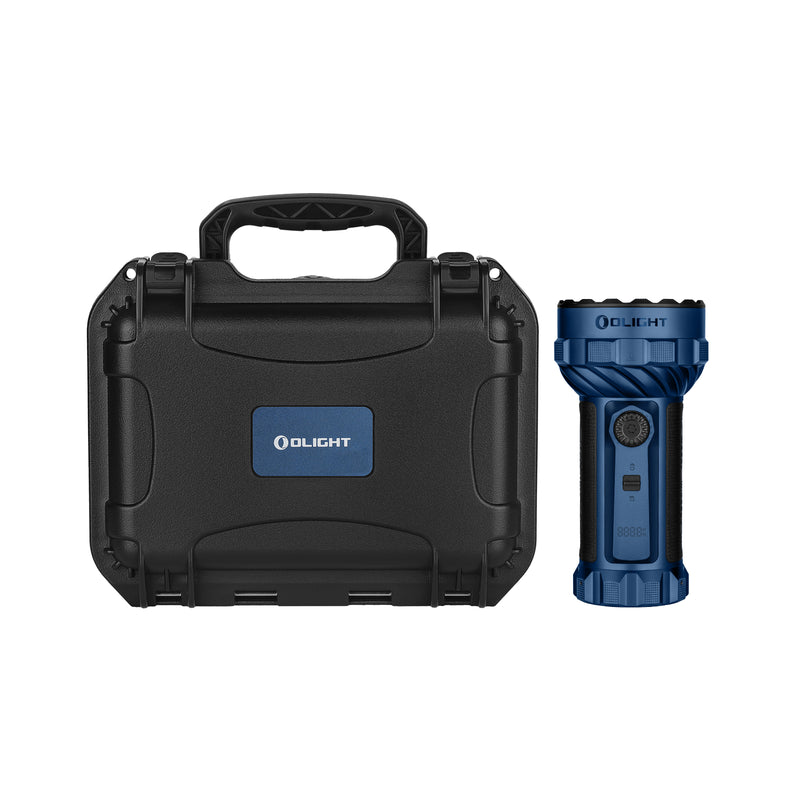 Olight Marauder 3 Matte Black 25,000 Lumen Flashlight with Power Adapter (M3MBWPA)
