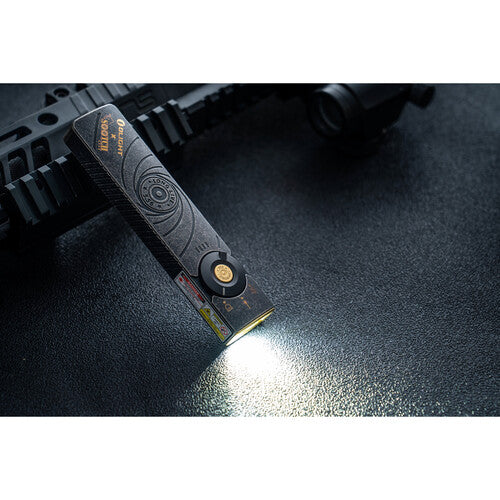 Olight Arkfeld Pro Class 3R CW LED EDC Flashlight Sootch Edition Stonewashed Ti Limited