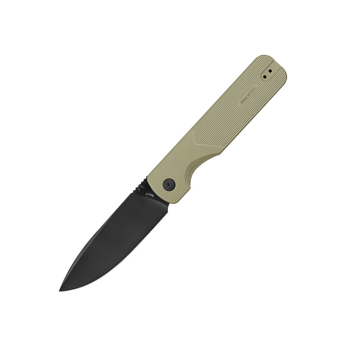 Olight Duron EDC Knife Olive Green O-Aluminum Handle Nitro-V Steel Blade