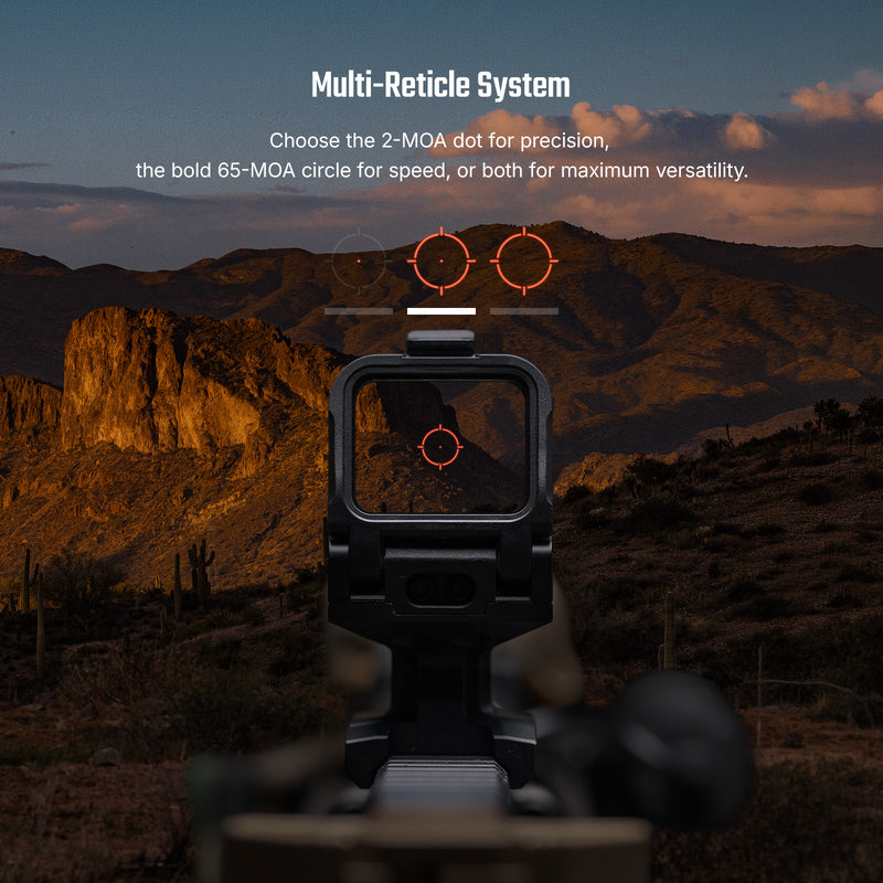Olight Osight R Red Dot Sight with ORH-193 High Picatinny Mount (OSIGHTRRD)