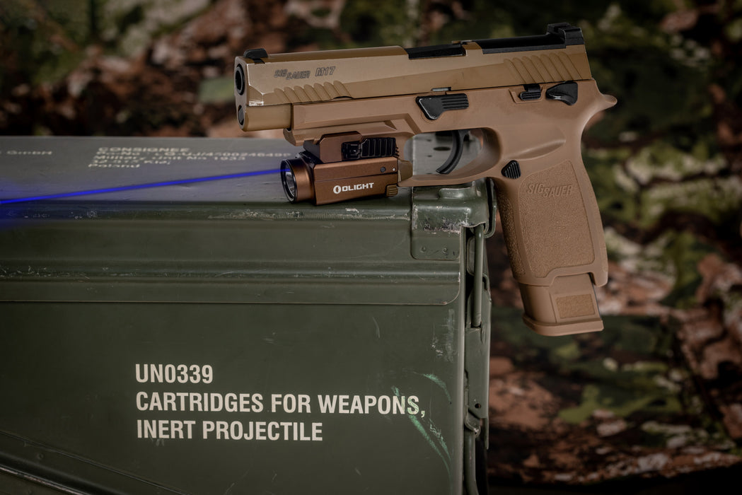 Olight Baldr S BL Desert Tan Rail Mounted Light (BALDRSBLDT)
