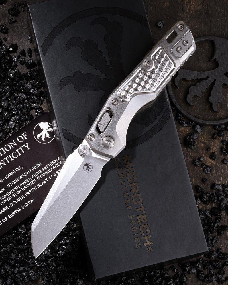 Microtech MSI Mini Ram-Lok Marfione Sel Folding Knife [210M-10FRMS2]
