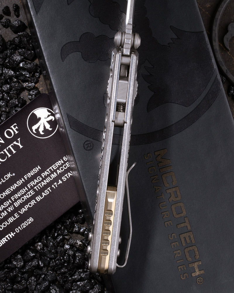 Microtech MSI Mini Ram-Lok Marfione Sel Folding Knife [210M-10FRMS2]