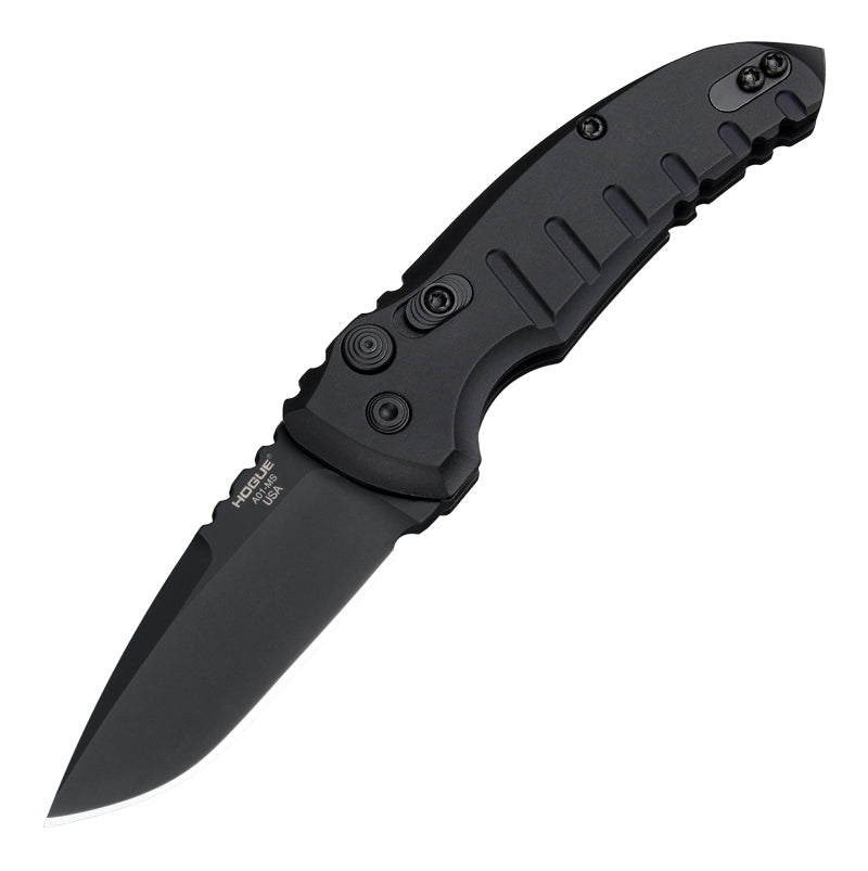 Hogue Auto A01 Microswitch Button Knife [24116]