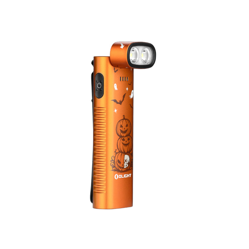 Olight Arkflex Adjustable Pumpkin Orange EDC Flashlight (ARKFLEXPKOG)