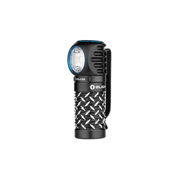 Olight Perun 3 Mini Premium Diamond Plate Headlamp & Flashlight with Red and White Light