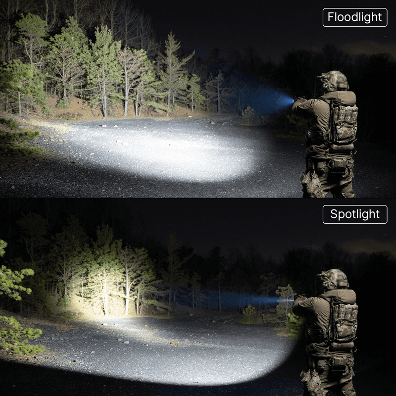 Olight PL X Tactical rail-mounted light: 1,200 Lumens Dual-Beam tactical pistol light