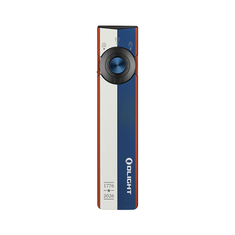 Olight ArkPro Liberty Lines CW Flat EDC Flashlight (ARKPRO3RCWLL)