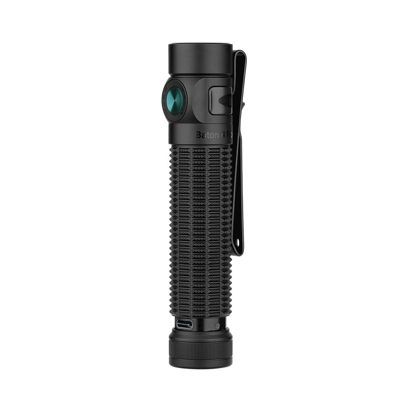 Olight Baton 4 Pro Matte Black CW EDC Flashlight - 1600 Lumens USB-C