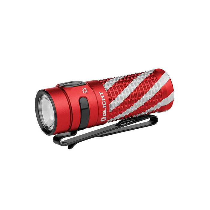 Olight Baton 4 Candy Cane Limited EDC Flashlight (BATON4CDCN)