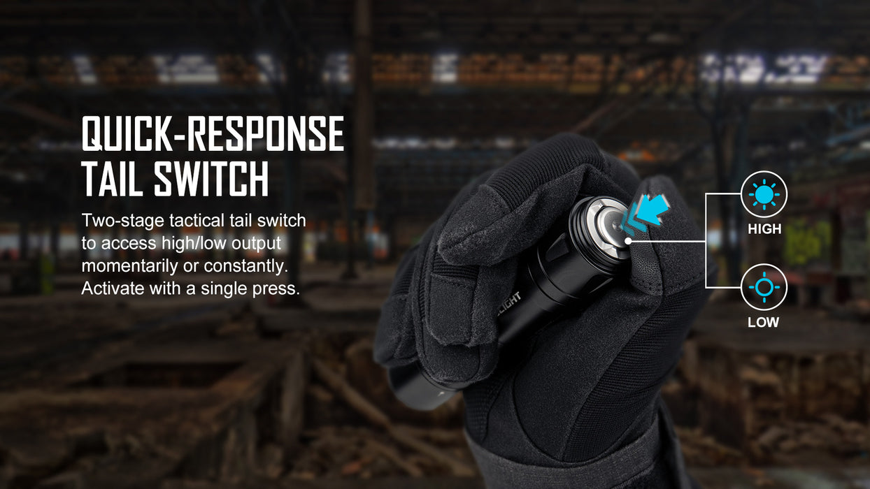 Olight Odin GL Mini Tactical Flashlight (ODINGLMINI)