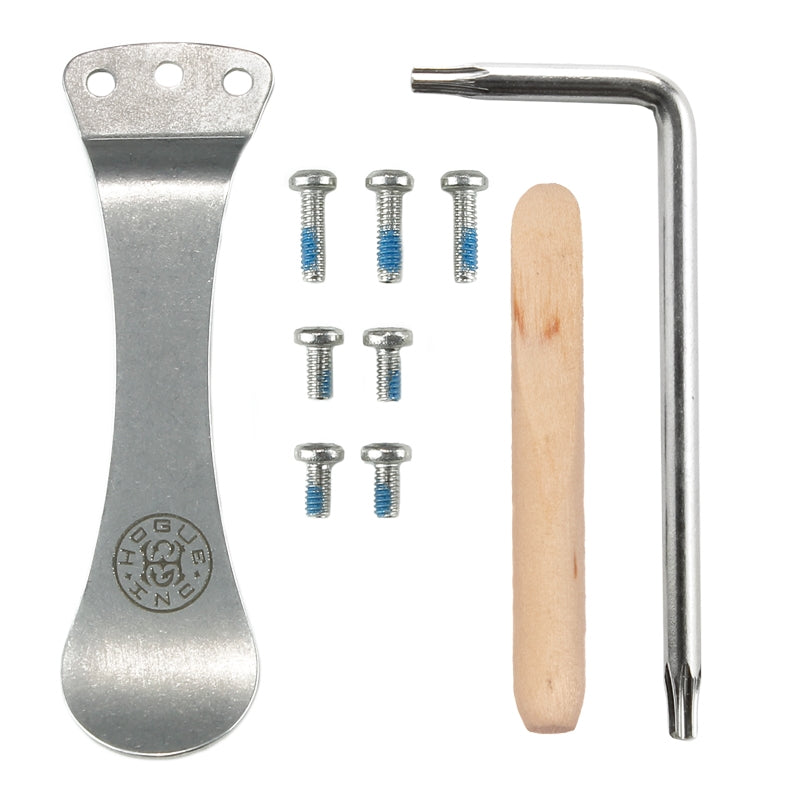Hogue Stainless Screw/Clip Kit [34184]