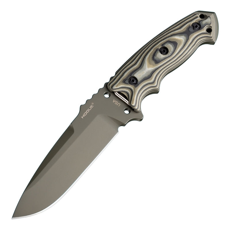 Hogue EX-F01 Fixed Blade Green Knife [35171]