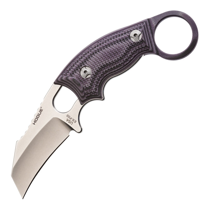 Hogue Ex-F03 Fixed Blade Hawkbill Bk Knife [35328]