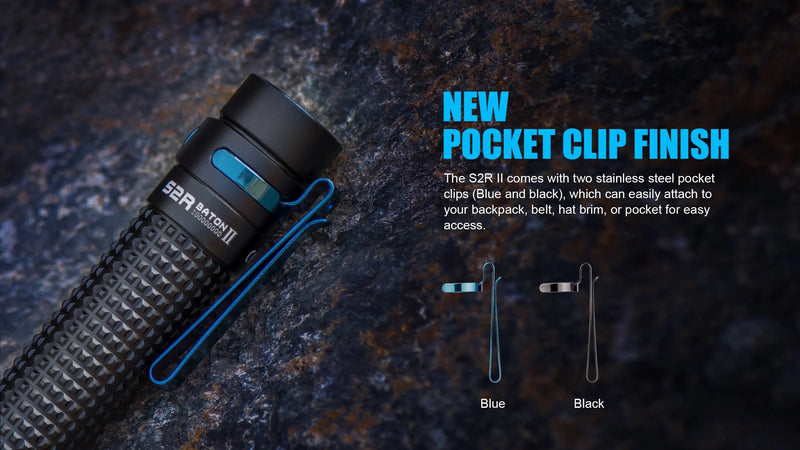 Olight S2R Baton II Best Outdoor LED Flashlight (S2RXII)