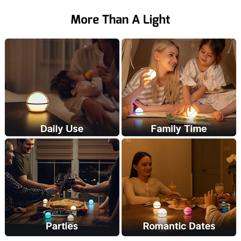 Olight Sphere Ambient Light with App Control Blue Type C charging