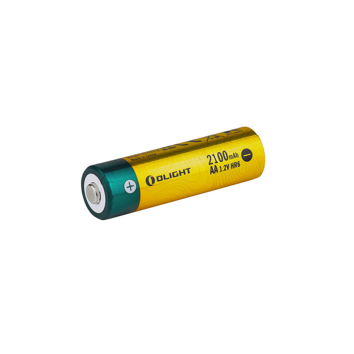 Olight AA Rechargeable Battery 8pcs/pack, 2100mAh/pc