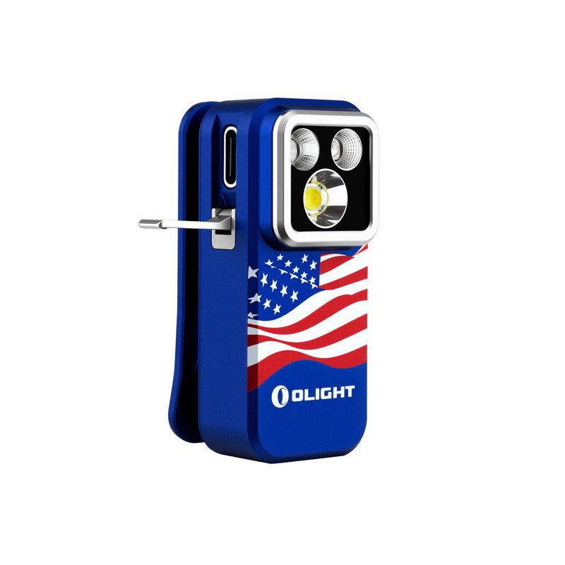 Olight Oclip Pro S Stars & Stripes Edition / Oclip Pro Multifunctional EDC Clip Flashlight