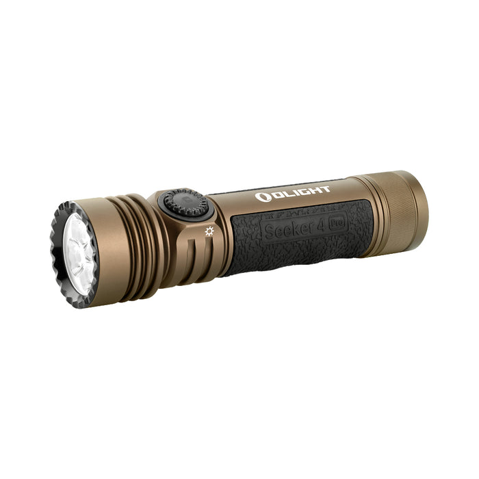 Olight Seeker 4 Pro Desert Tan Flashlight (SEEKER4PRODT)