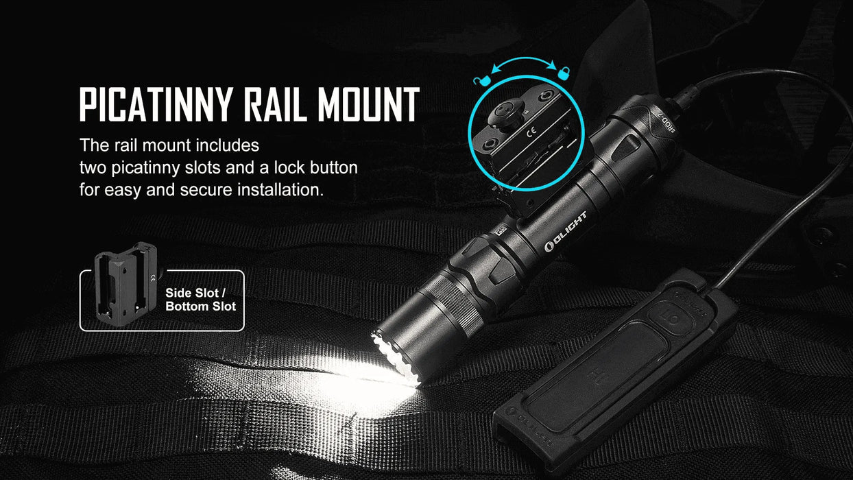 Olight Odin GL Mini Tactical Flashlight (ODINGLMINI)