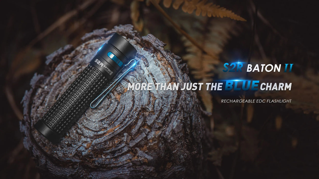 Olight S2R Baton II Best Outdoor LED Flashlight (S2RXII)