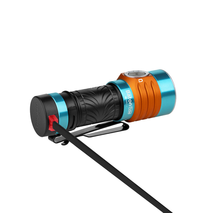 Baton Turbo Compact EDC Flashlight with 510m Long-Range Beam Roadster