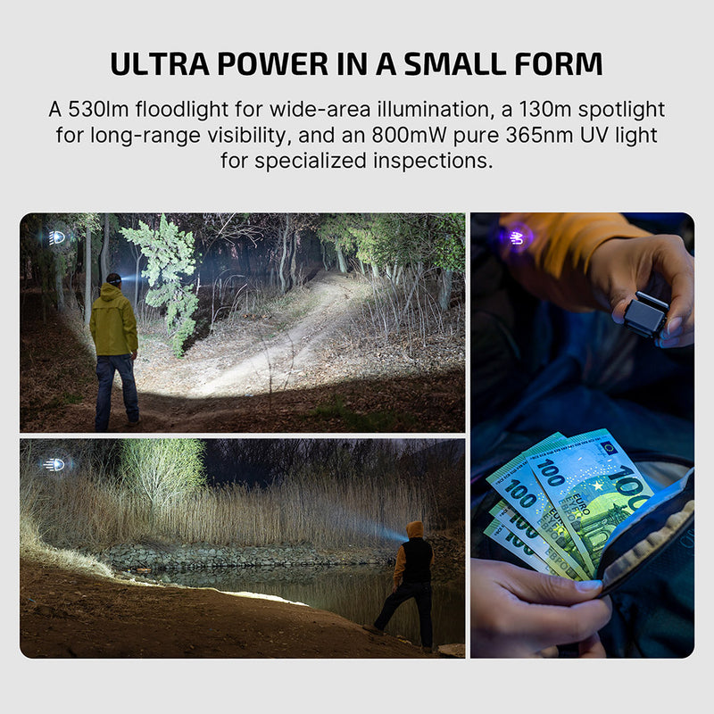 Olight Oclip Ultra Navy Blue + BONUS: Oclip Ultra Patch Gift (B0DTG5QZ91)