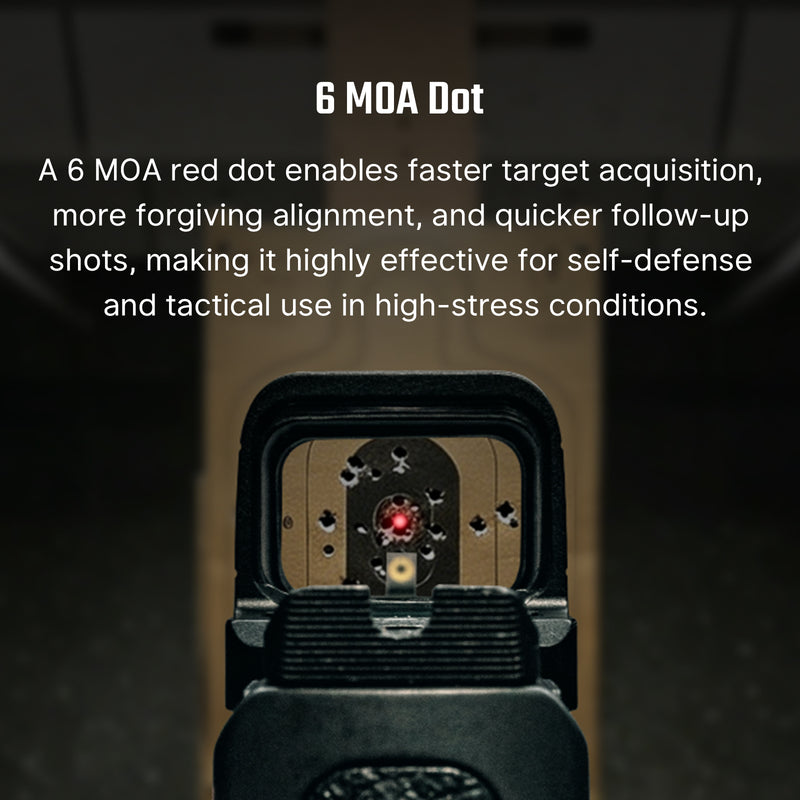 Olight Osight SE Enclosed Red Dot Optic 6 MOA Dot RMSc Footprint Black