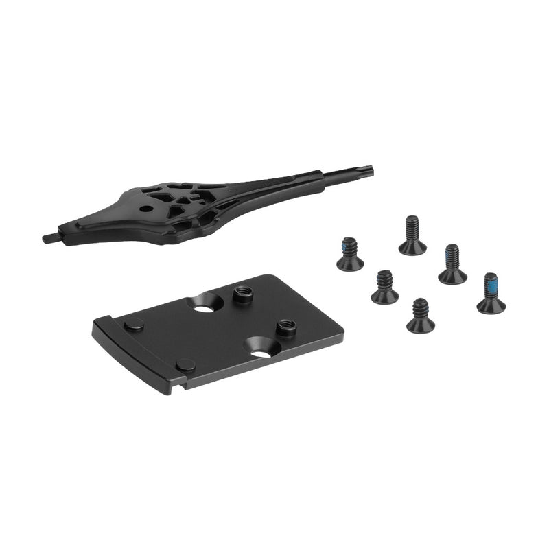 Olight Osight SE Enclosed Red Dot Optic 2 MOA Dot 32 MOA Circle + RMR to RMSc Adapter Plate Bundle