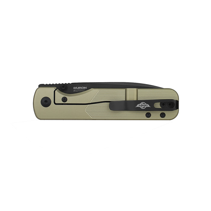 Olight Duron EDC Knife Olive Green O-Aluminum Handle Nitro-V Steel Blade