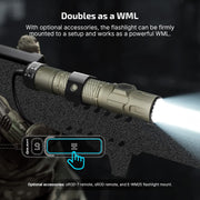 Olight Warrior Ultra Flashlight (Olive Green) (8)