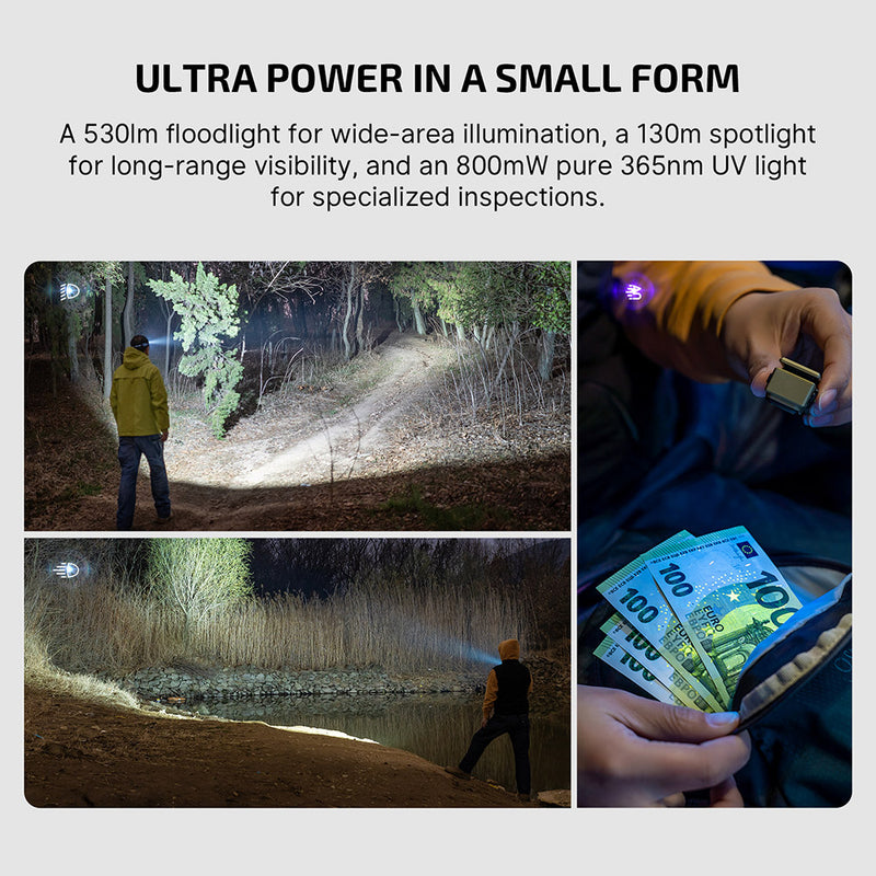 Olight Oclip Ultra Olive Green + BONUS: Oclip Ultra Patch Gift (B0DTG49MBC)
