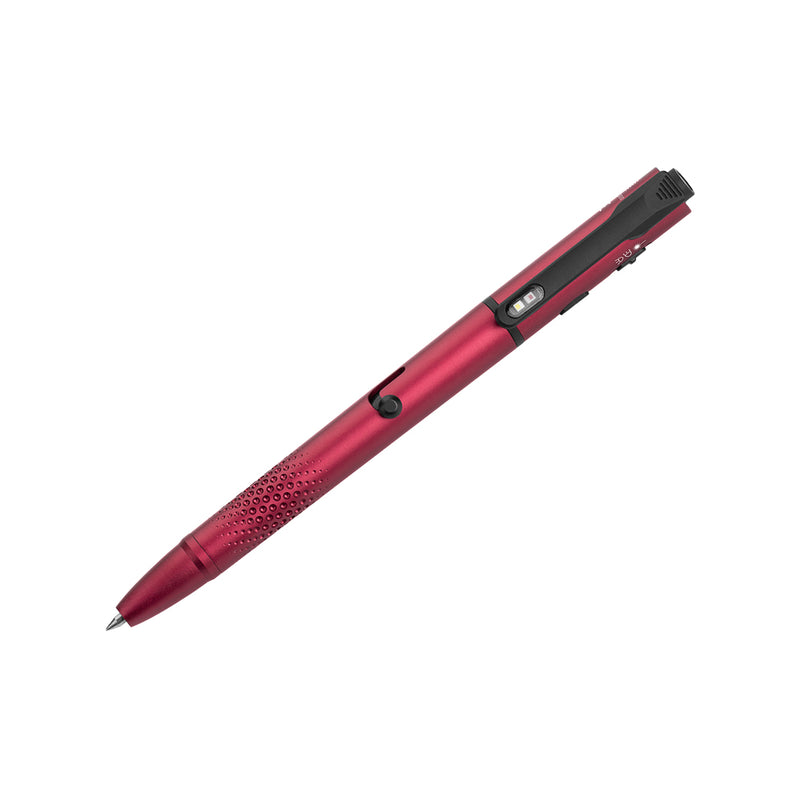 Olight O'Pen 3 Multifunctional Pen Light with 120 Lumens & Green Laser Wine Red