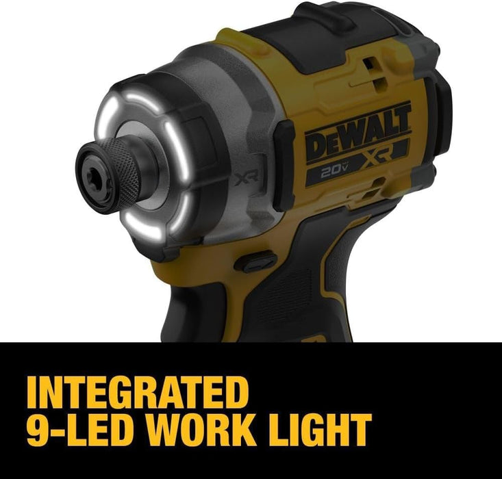 DEWALT DCF860B XR 20-volt Max 1/4-in Brushless Cordless Impact Driver (Tool Only )