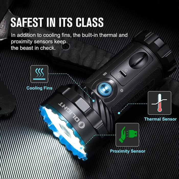 Olight Marauder 2 Powerful Flashlight (MARAUDER2BK)